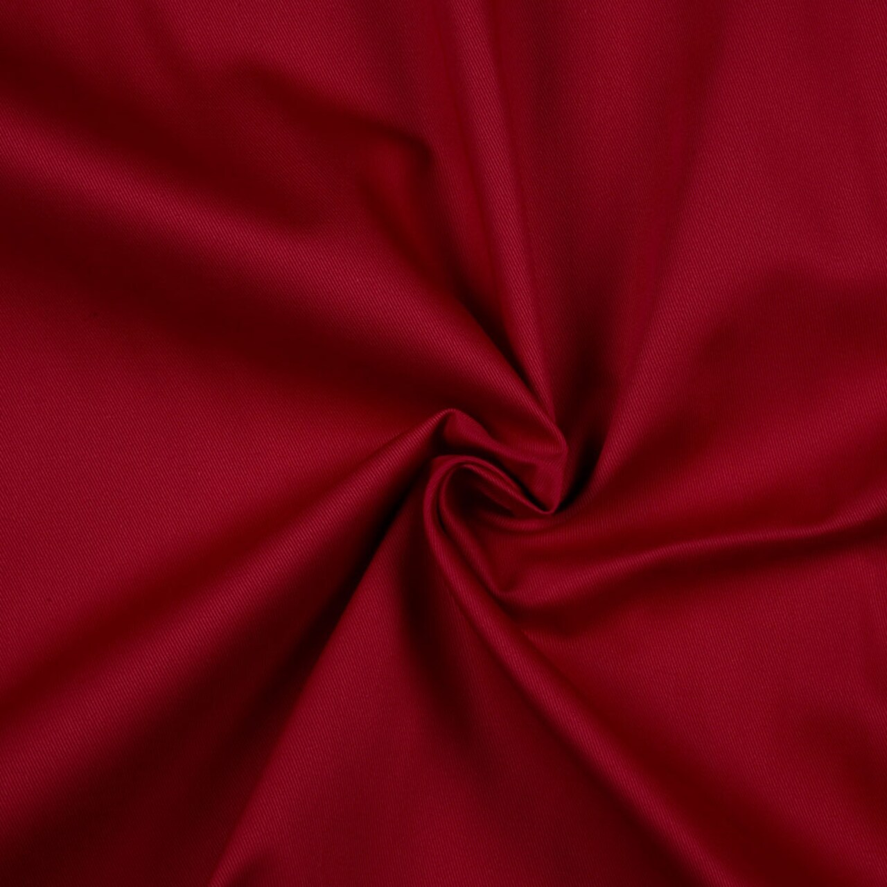1 Yard Organic Cotton Twill Tomato Red Fabric 60 Inches Width